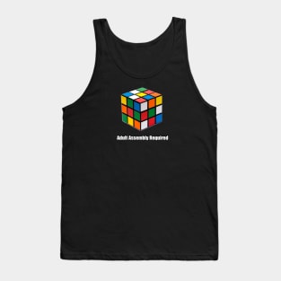 Rubiks Cube - Adult Assembly Required Tank Top